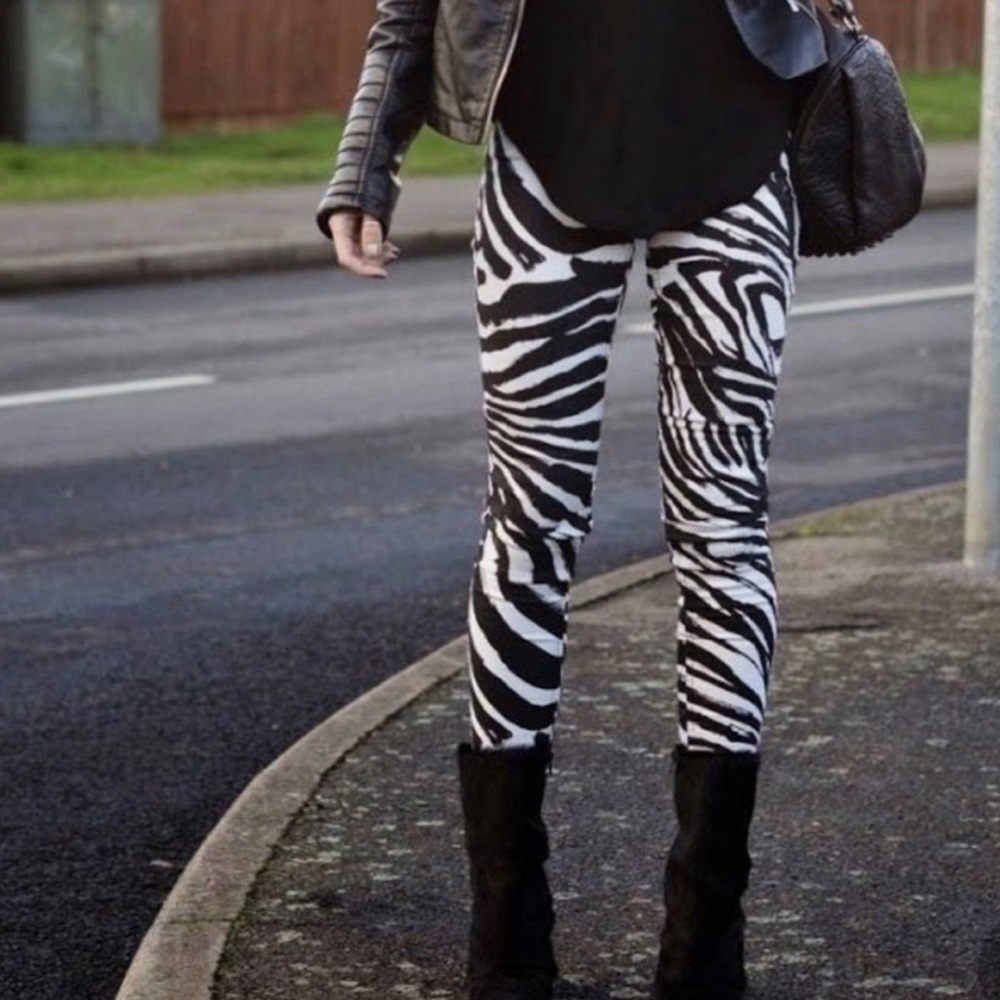Zebra print Leggings